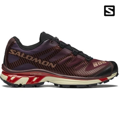 Burgundy Salomon Xt-4 Men's Sneakers | IE VA0138